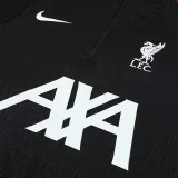 24/25  LIV Black Player version Half Pull Tracksuit  (球员版、半拉链)