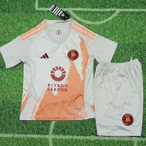 24/25 Roma Away Kids Soccer Jersey