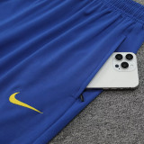 24/25  Brazil Blue Half Pull Tracksuit  (半拉链)