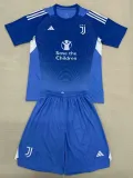 25/26 JUV Blue Goalkeeper Kids  Soccer Jersey