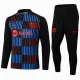 24/25 BAR Red & Blue  Half Pull Tracksuit  (半拉链)