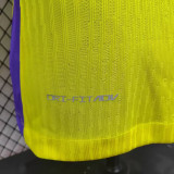 25/26 BAR Yellow Special Edition Player Version Soccer Jersey(队标）