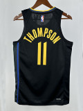 24/25 WARRIORS THOMPSON # 11 Black Flying Man Top Quality Hot Pressing NBA Jersey