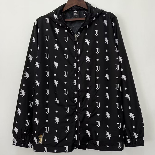 23/24 JUV Black Windbreaker