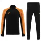 24/25 JO Black&Oronge Half Zipper Sportswear # 809黑橙色(半拉链)