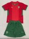 24/25 Morocco Home Kids Soccer Jersey