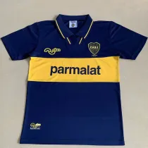 1994 Boca Juniors Home Retro Soccer Jersey (背后带广告)