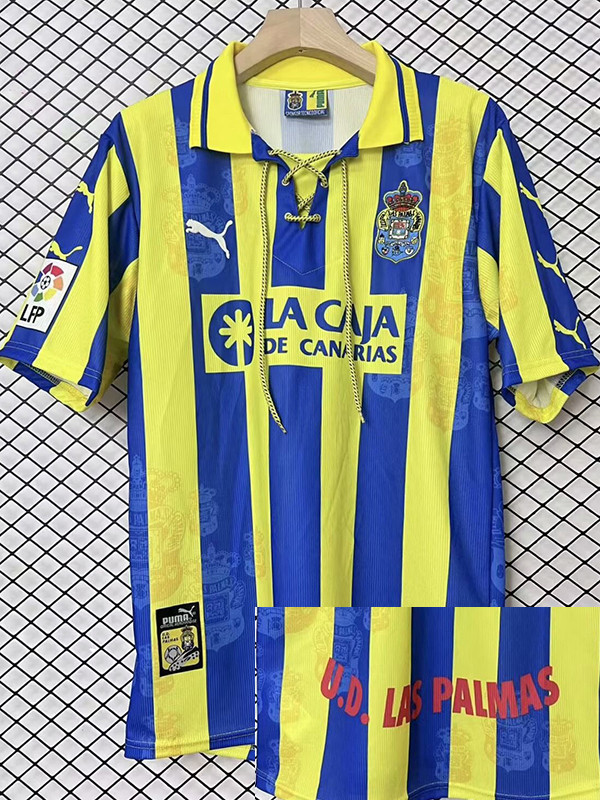 1997/1998 Las Palmas Away Retro Soccer Jersey(带西甲LFP章)