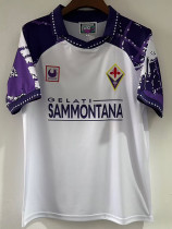 1994 Fiorentina White Retro Soccer Jersey