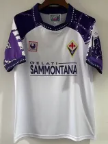 1994 Fiorentina White Retro Soccer Jersey