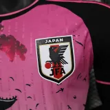 24/25 Japan Purple Snow Mountain Pagoda Player Version Soccer Jersey