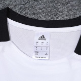 24/25 Germany  white Black shoulder Training Short Suit