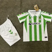 24/25  Real Betis Home Kids Soccer Jersey