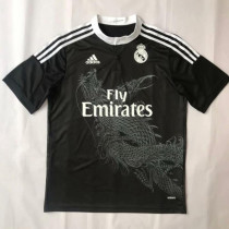 2014/2015 RMA Away Black Retro Soccer Jersey