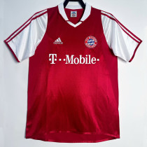 2003/2004 Bayern Home Retro Soccer Jersey