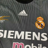 2002/2003 RMA  Black Goalkeeper Retro Soccer Jersey
