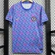 24 /25 CHE Flower Blue Joint Edition Fans Soccer Jersey