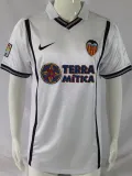 2000/2001 Valencia Home Retro Soccer Jersey
