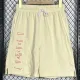 24/25 JOR Yellow Cotton shorts(006、前大JOR标、全棉)