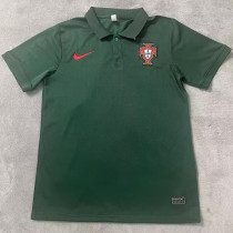 2024  Portugal Green Polo Shirt