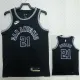 22/23 SA Spurs DUNCAN #21 Black Top Quality Hot Pressing NBA Jersey (Retro Logo)