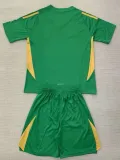 24/25 Aston Villa Green Goalkeeper  Kids Soccer Jersey