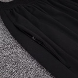 24/25  Portugal  Black Half Pull Tracksuit  (半拉链)