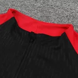 24/25  LIV Black Player version Half Pull Tracksuit  (球员版、半拉链)