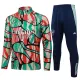 24/25 ARS Red Green Inkjet Half Pull Tracksuit # B989 (半拉链)