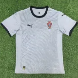 25/26 Portugal Grey GoalkeeperFans Soccer Jersey