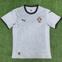 25/26 Portugal Grey GoalkeeperFans Soccer Jersey