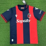 24/25 Bologna Home Fans Soccer Jersey
