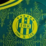 24/25 Kabylie Green Player Version Soccer Jersey