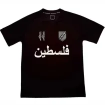 2024 Palestino Deportivo Black Anniversary Edition Soccer Jersey (白阿拉伯文）