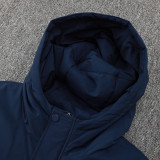 24/25  Dortmund  Royal Blue Hooded Cotton Coat G252