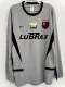2002/2003 Flamengo Grey Goalkeeper Long Sleeve  Retro Soccer Jersey
