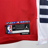 24/25 Clippers LEONARD #2 Red Top Quality Hot Pressing NBA Jersey (Trapeze Edition) 飞人版