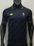 24/25 JUV Black Leisure  Retro Soccer Jersey