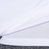 24/25 Germany  white Black shoulder Training Short Suit
