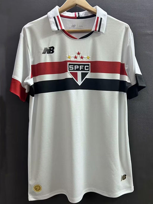 24/25 Sao Paulo  Home Fans Soccer Jersey无广告