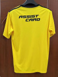 24/25 Colo-Colo Yellow Goalkeeper  Fans Soccer Jersey（Advertisement ）（广告、字样）