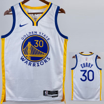 22/23 WARRIORS CURRY #30 White Top Quality Hot Pressing NBA Jersey (V领)