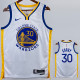 22/23 WARRIORS CURRY #30 White Top Quality Hot Pressing NBA Jersey (V领)