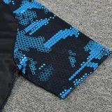 24/25 Napoli Black Blue Training Short Suit