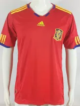 2010 Spain Home Retro Soccer Jersey