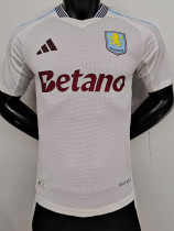 24/25 Aston Villa  Away Player Version Soccer Jersey