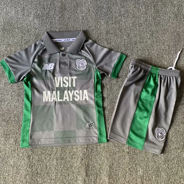 24/25 Cardiff City  Away Kids Soccer Jersey