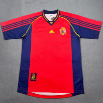 1998/1999 Spain Home Retro Soccer Jersey