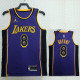 22/23 LAKERS BRYANT #8 Purple Top Quality Hot Pressing NBA Jersey (Trapeze Edition)