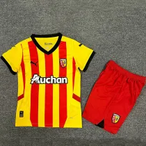 24/25 RC Lens Home  Kids Soccer Jersey